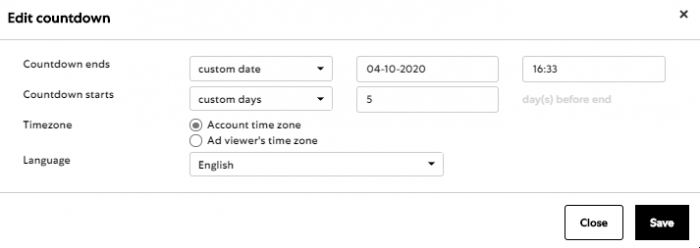 Edit Countdown