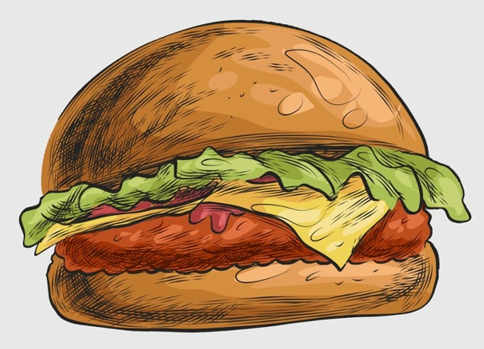 burger structure veggie burger-1